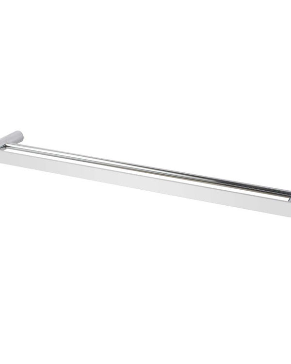 RUSHY - 600mm Chrome Double Towel Rail