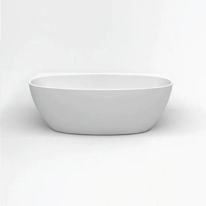 1500mm Egg Shape Back To Wall Bath Tub