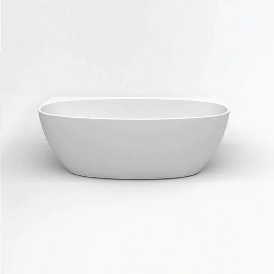 1500mm Egg Shape Back To Wall Bath Tub