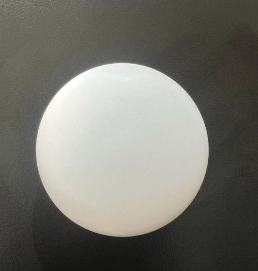 Gloss White Ceramic Cap for Pop-up Waste