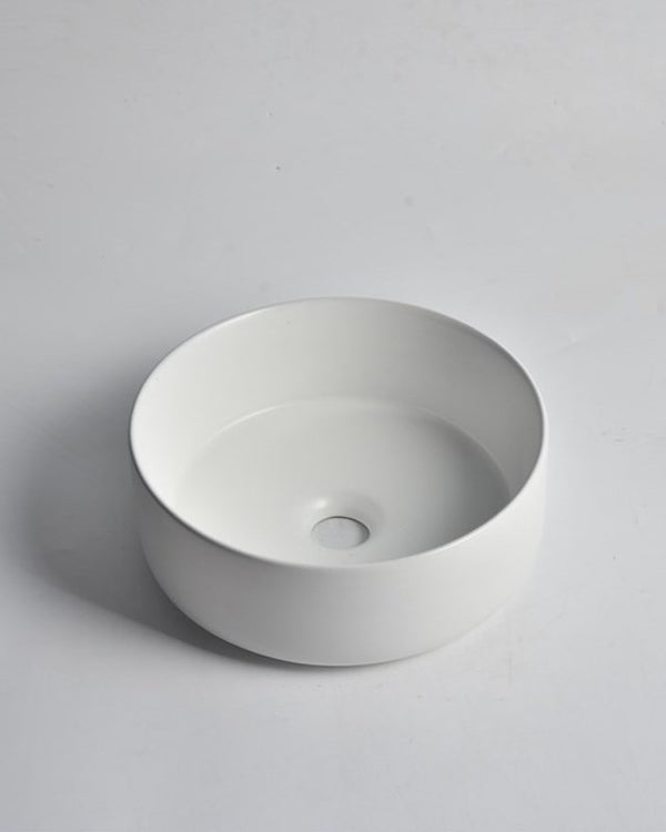 300x300x110mm Matte White Above Counter Basin
