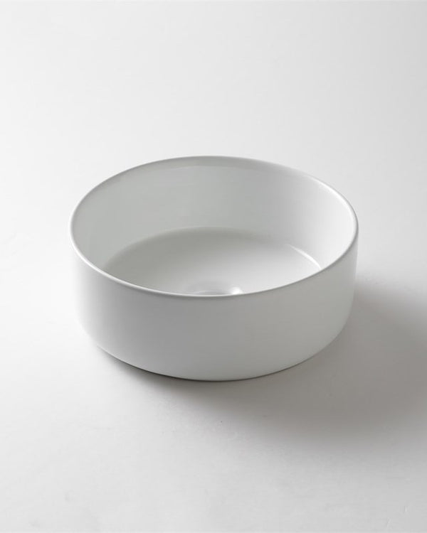 300x300x110mm Gloss White Above Counter Basin
