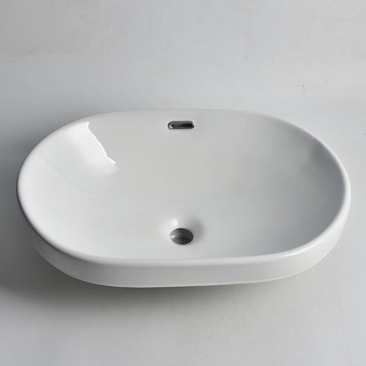 605x405x180mm Gloss White Insert Basin