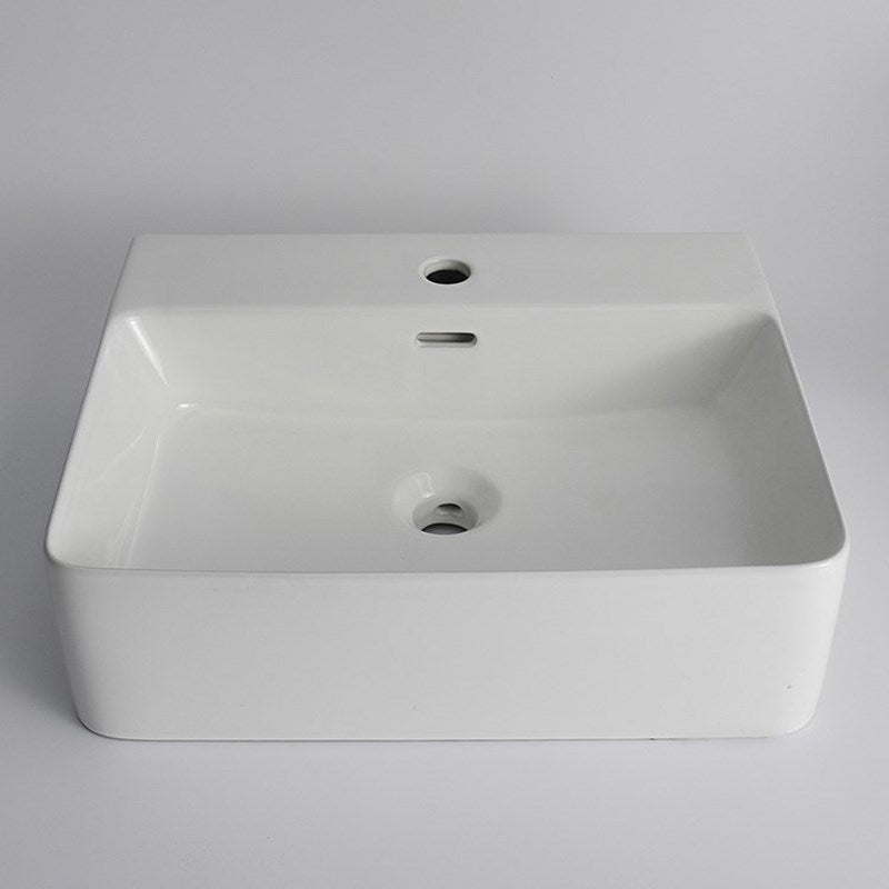 520x420x155mm Gloss White Wall Hung Basin
