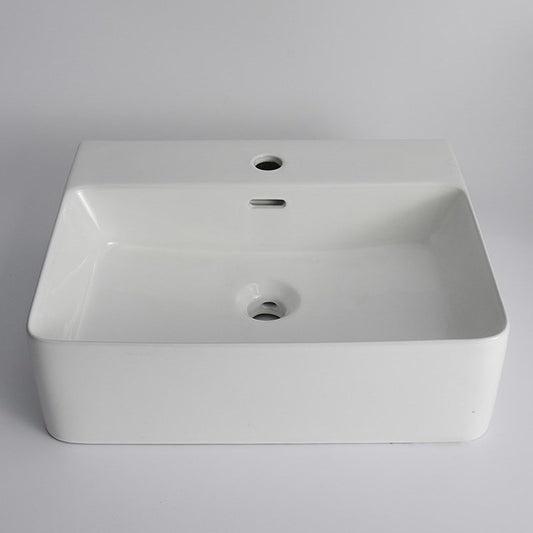 520x420x155mm Gloss White Wall Hung Basin