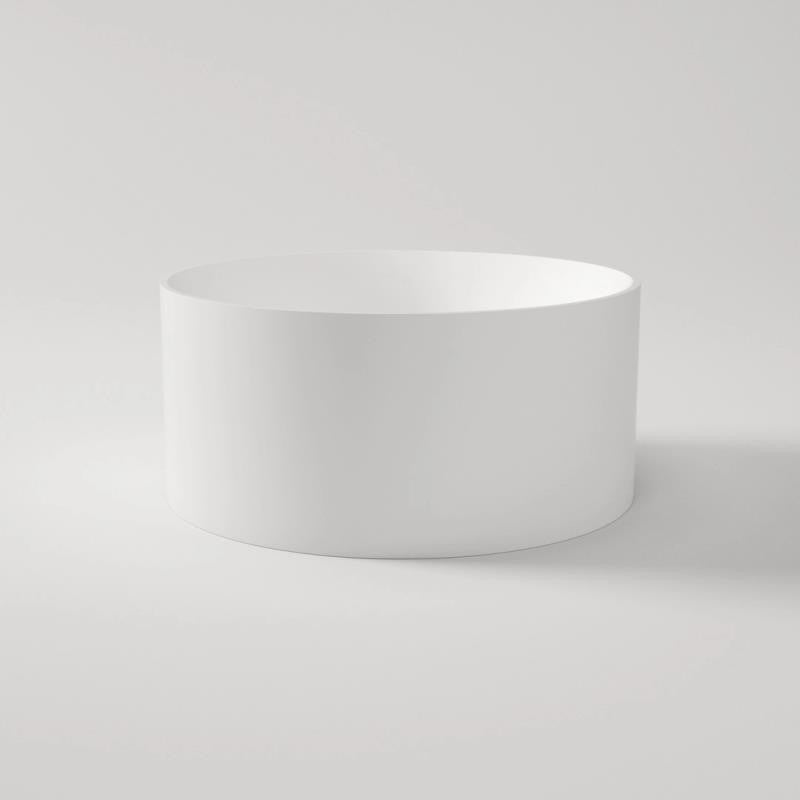 Como Matte White 1280mm Round Bath