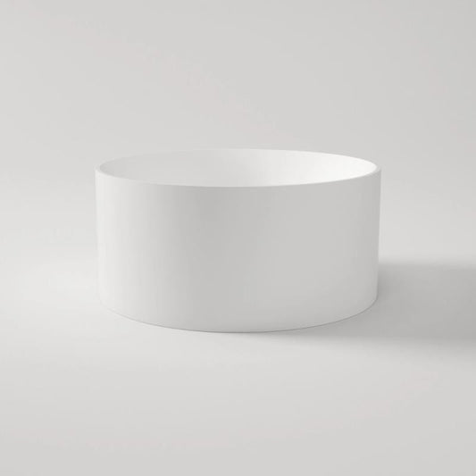 Como Matte White 1280mm Round Bath