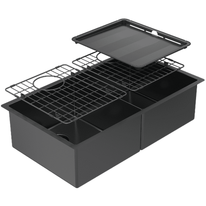 PIAZZA DBL BWL 758X445 + ACC - BLACK PEARL