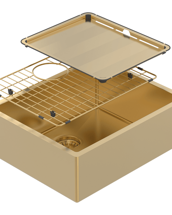 PIAZZA SGL BWL 545X445 + ACC - EUREKA GOLD