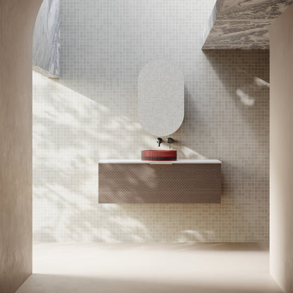 1200x465x390mm Relievo Walnut