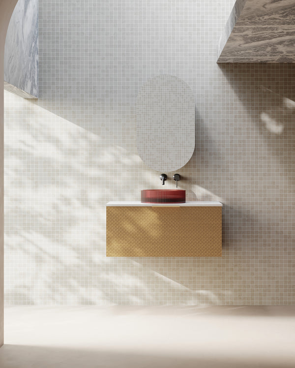 900x465x390mm Relievo Oak