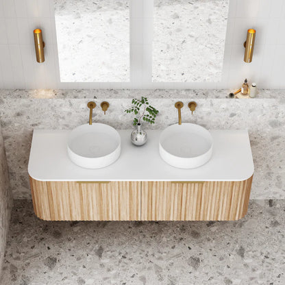 V-Groove 1500x500x390mm Natural Oak