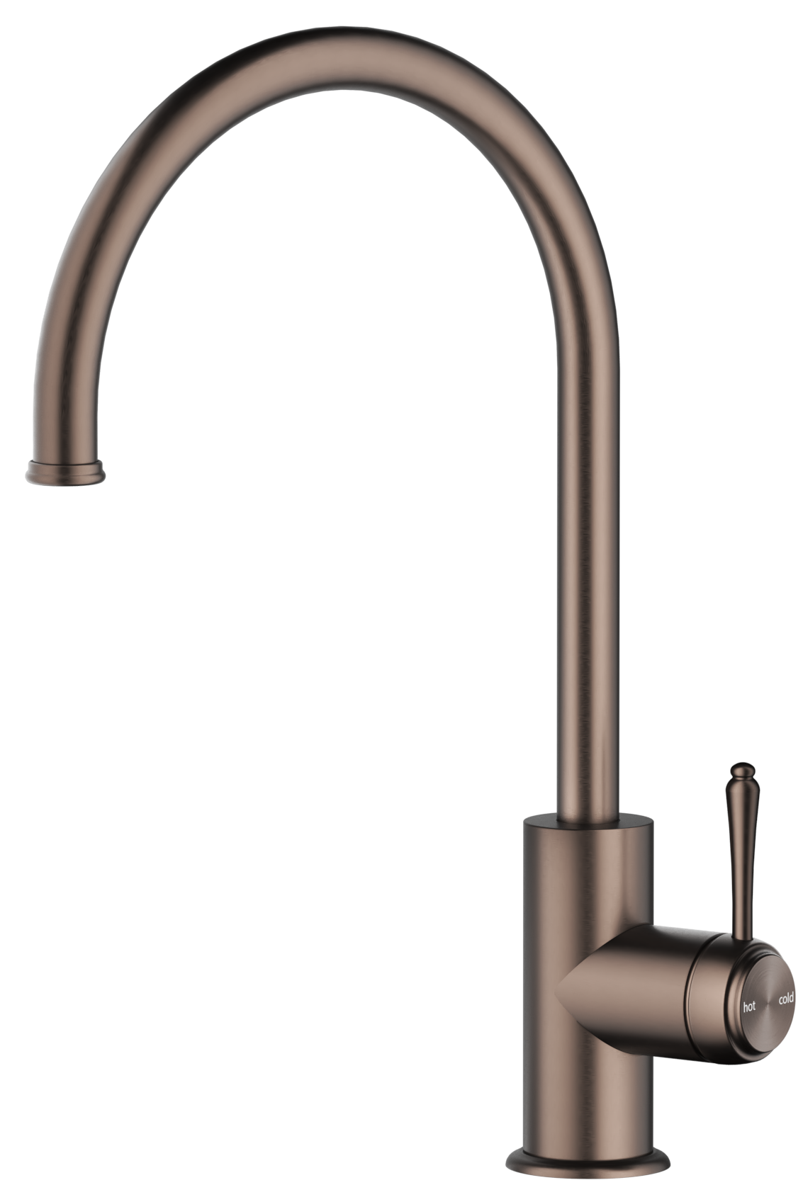Mica Heritage Gooseneck Sink Mixer Dusk Bronze