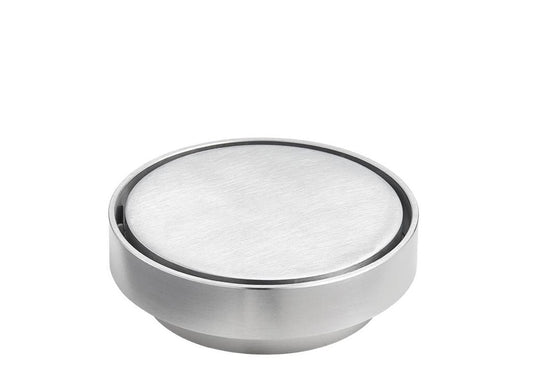 Brushed Chrome Round Tile insert floor drain (88mm)D666BC