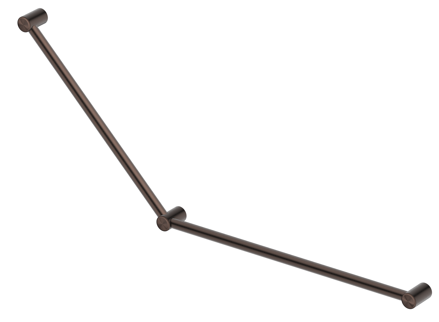 Mica Care Grab Rail - 45 Degree - 750x900mm Dusk Bronze