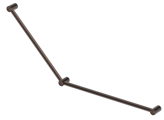 Mica Care Grab Rail - 45 Degree - 750x900mm Dusk Bronze