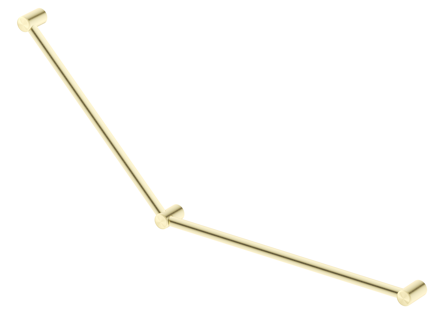 Mica Care Grab Rail - 45 Degree - 750x900mm French Gold
