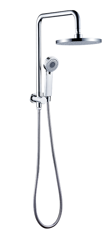 Mica Half-Rail Shower Chrome