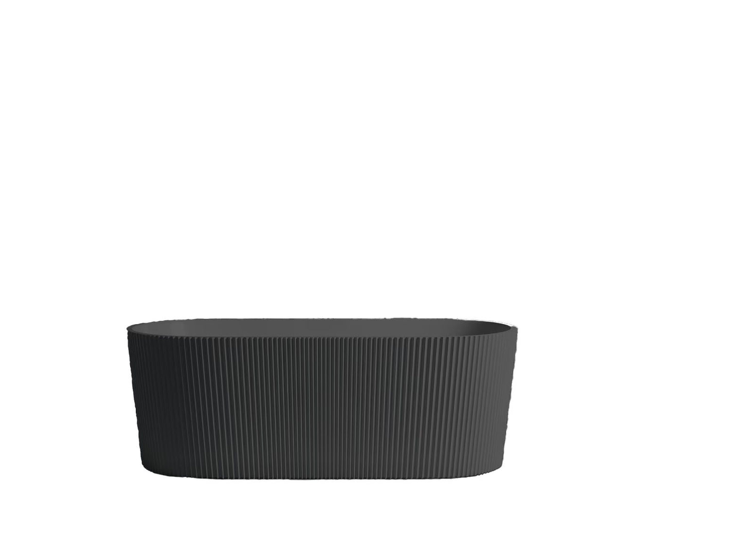 Agena Fluted Acrylic Free-Standing Bath LK-FA