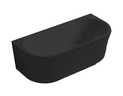 BINGIE Fluted Skirt Back to Wall Bath LK-FBG1700