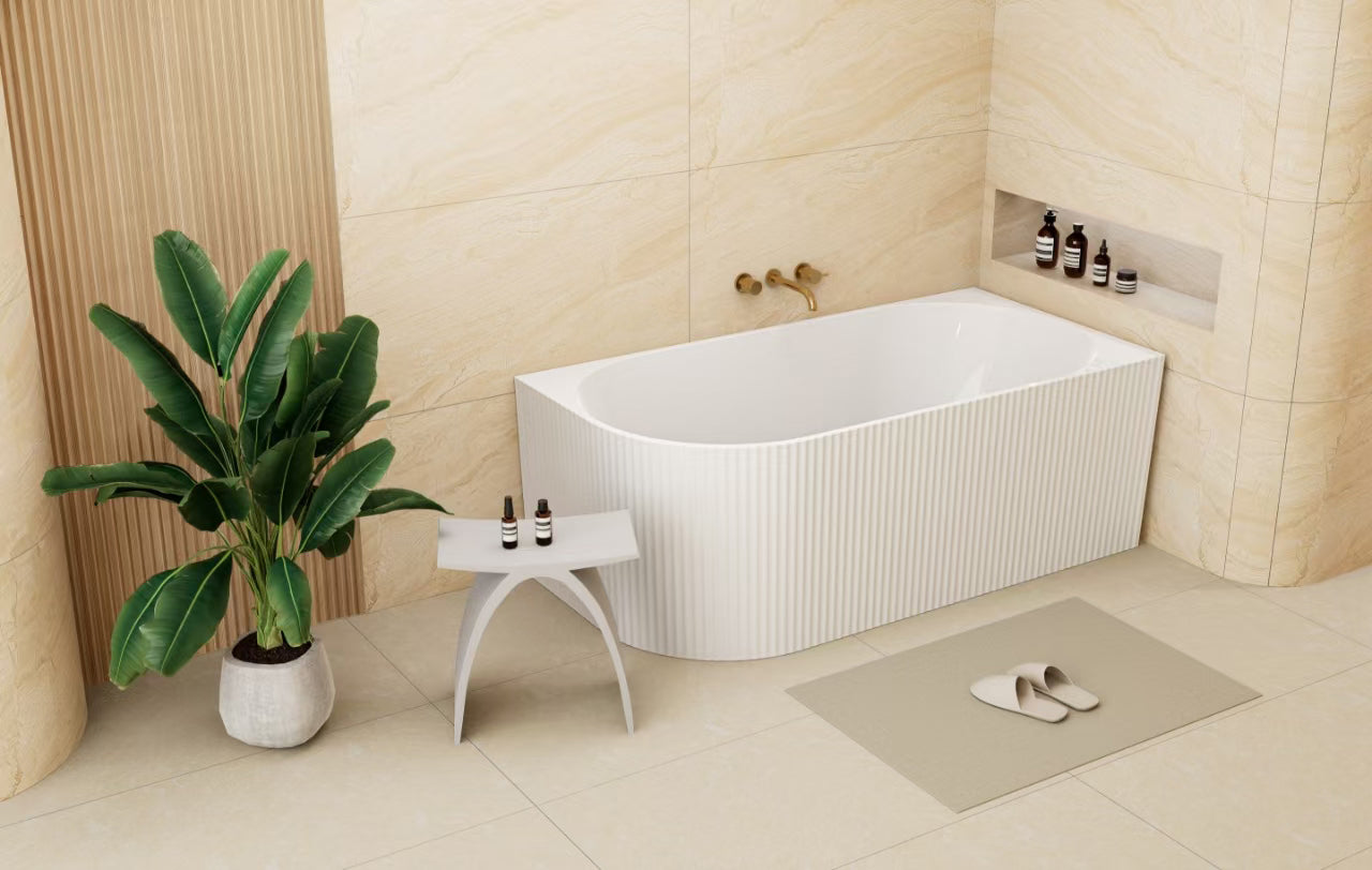 Binge Fluted Skirt Bath LK-FBG