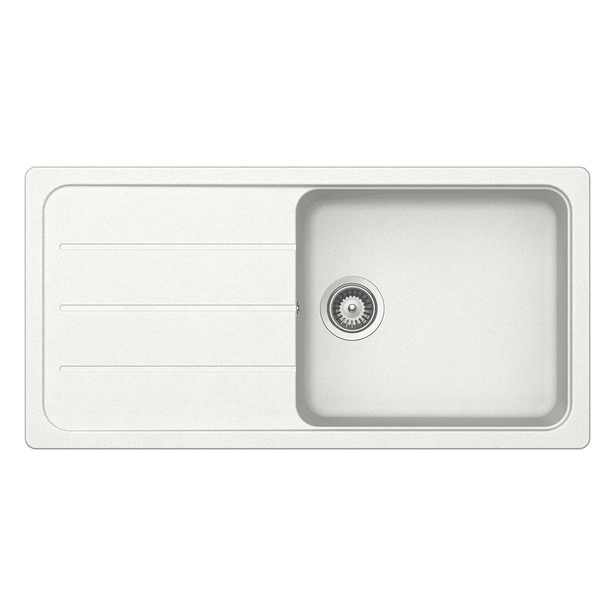 FORMHAUS 1000X500 SINGLEBOWL&DRAINER - ALPINA