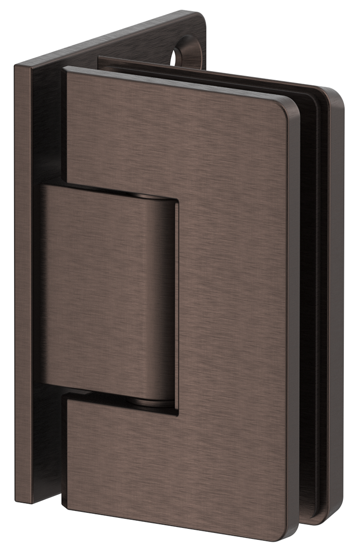 Shower Screen Hinge - Glass To Wall Dusk Bronze