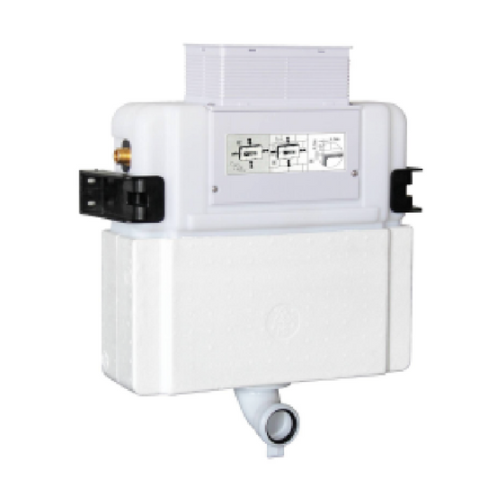 R&T Frameless Low Height In-wall Cistern G3005AB