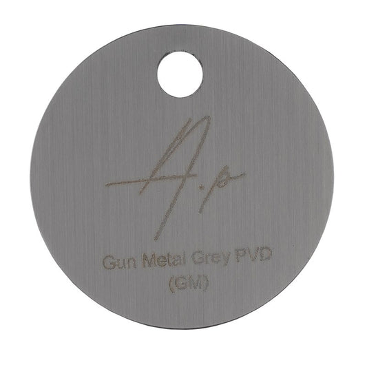 Brushed Gun Metal Grey Color Sample