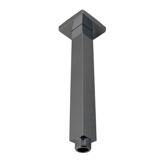 200mm Gunmetal Ceiling Shower Arm