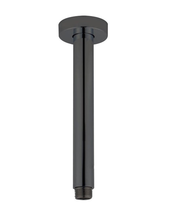 200mm Gunmetal Ceiling Shower Arm