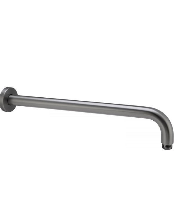 400mm Gunmetal Wall Shower Arm