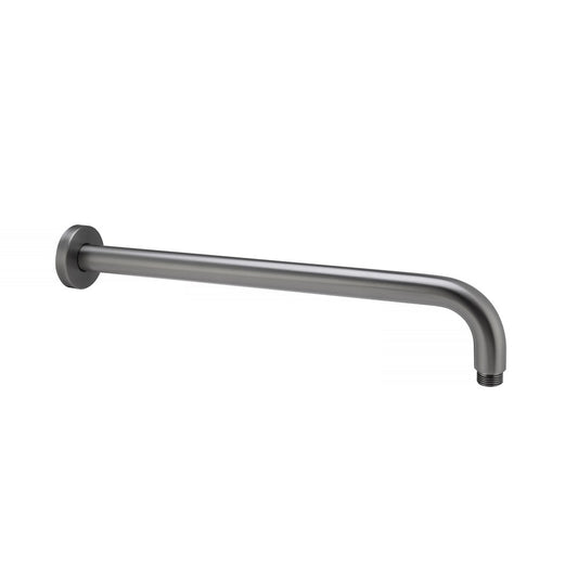 400mm Gunmetal Wall Shower Arm