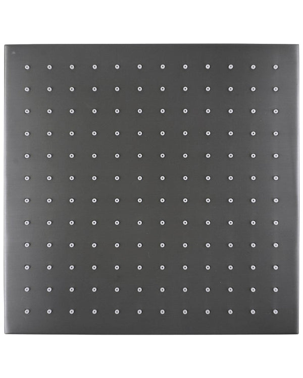 250mm Gunmetal Shower Head