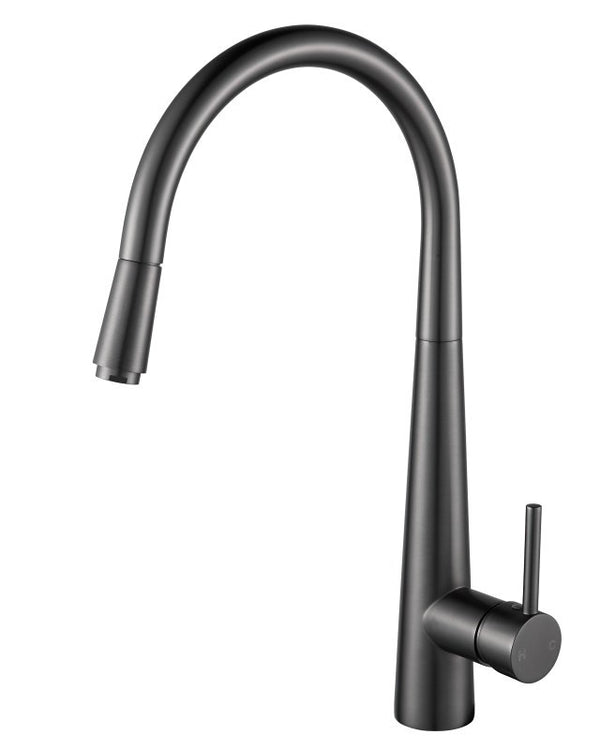 Gunmetal Pull Out Kitchen Mixer