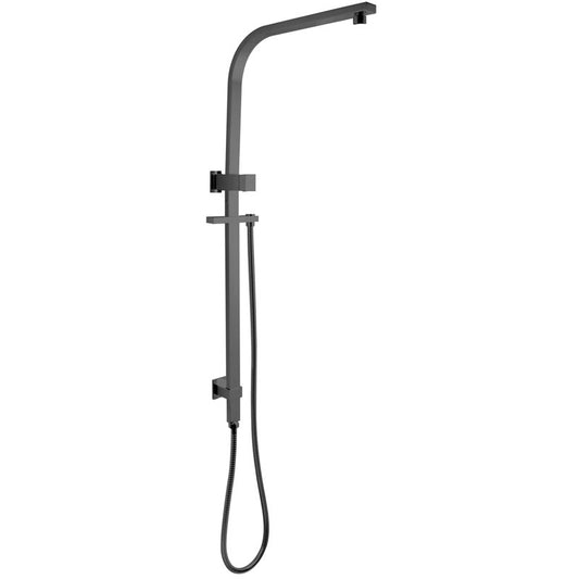 Gunmetal Shower Rail