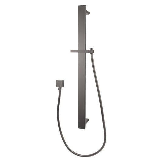 Gunmetal Shower Rail