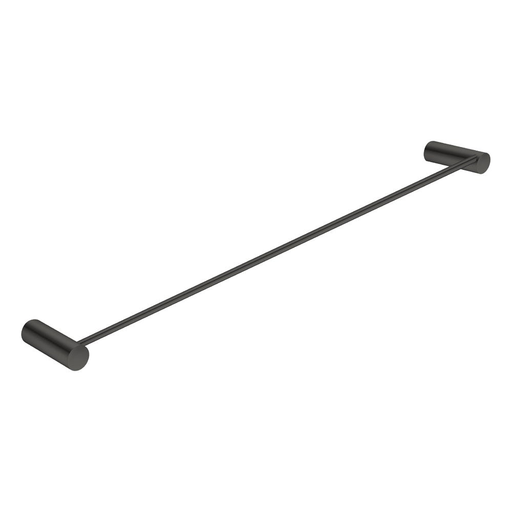600mm Gunmetal Single Towel Rail