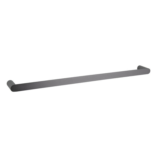 RUSHY - 600mm Gunmetal Single Towel Rail