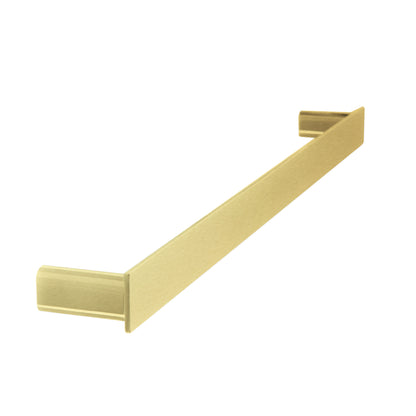 The Gabe 800mm Single Towel Rail - Brushed Gold