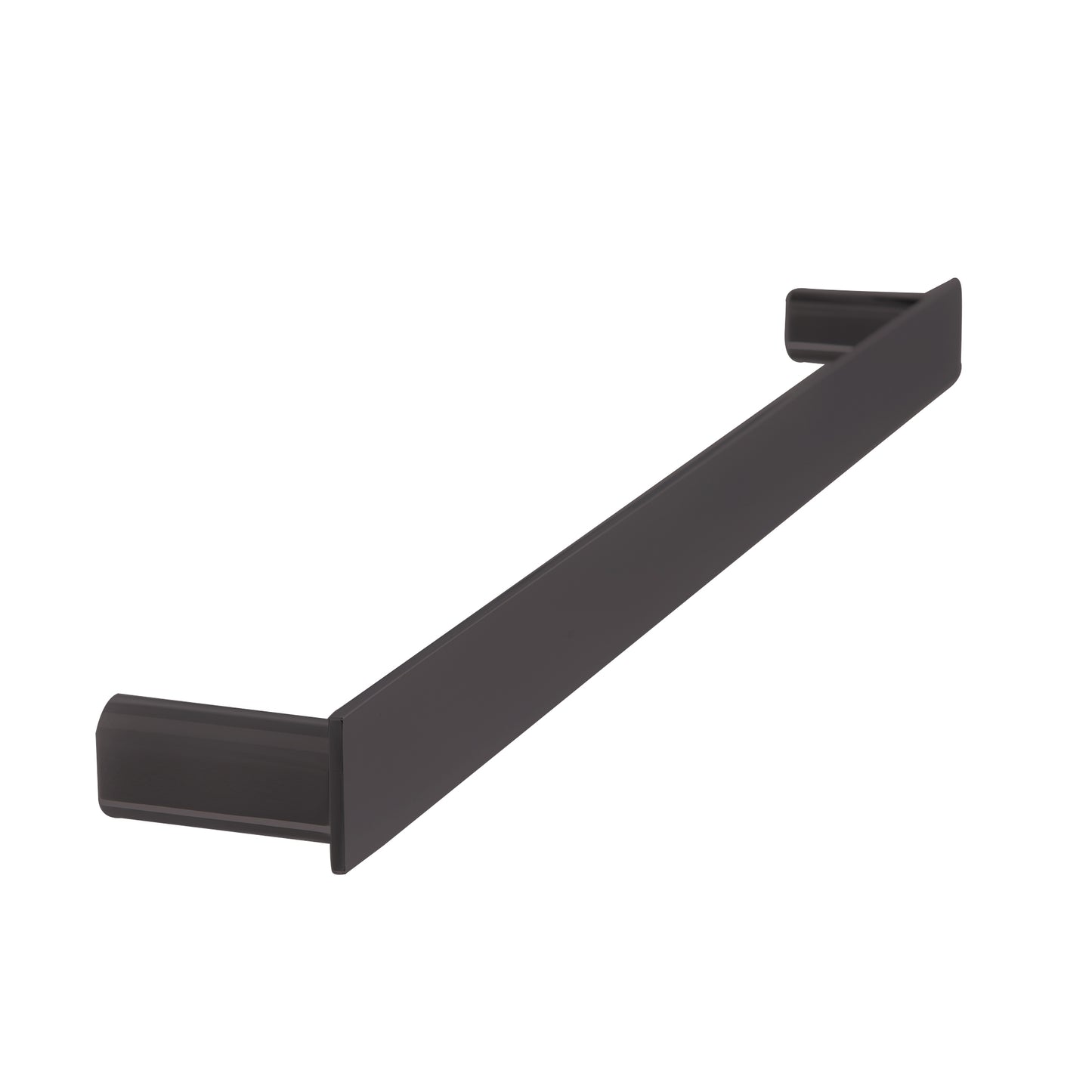 The Gabe 600mm Single Towel Rail - Gun Metal