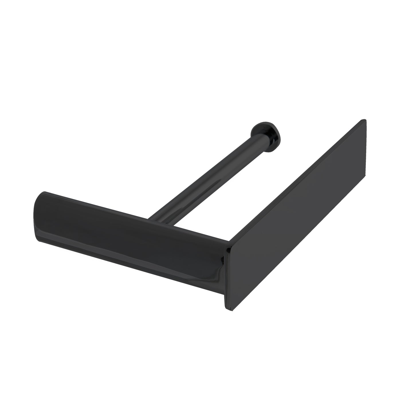 The Gabe Toilet Roll Holder - Matte Black