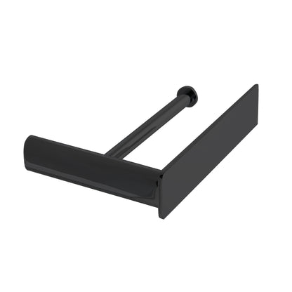 The Gabe Toilet Roll Holder - Matte Black