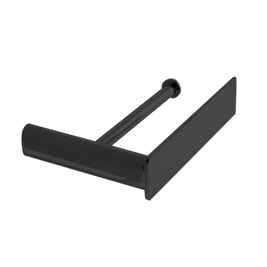 The Gabe Toilet Roll Holder - Matte Black