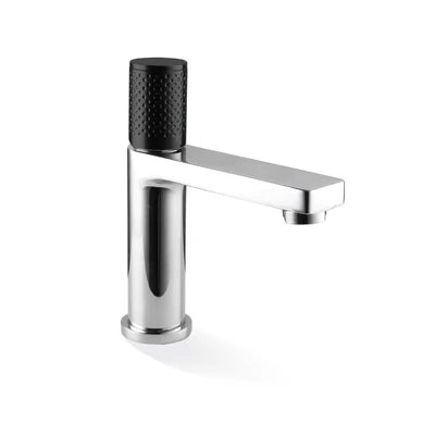 The GABE Standard Basin Mixer - Chrome with Black handle