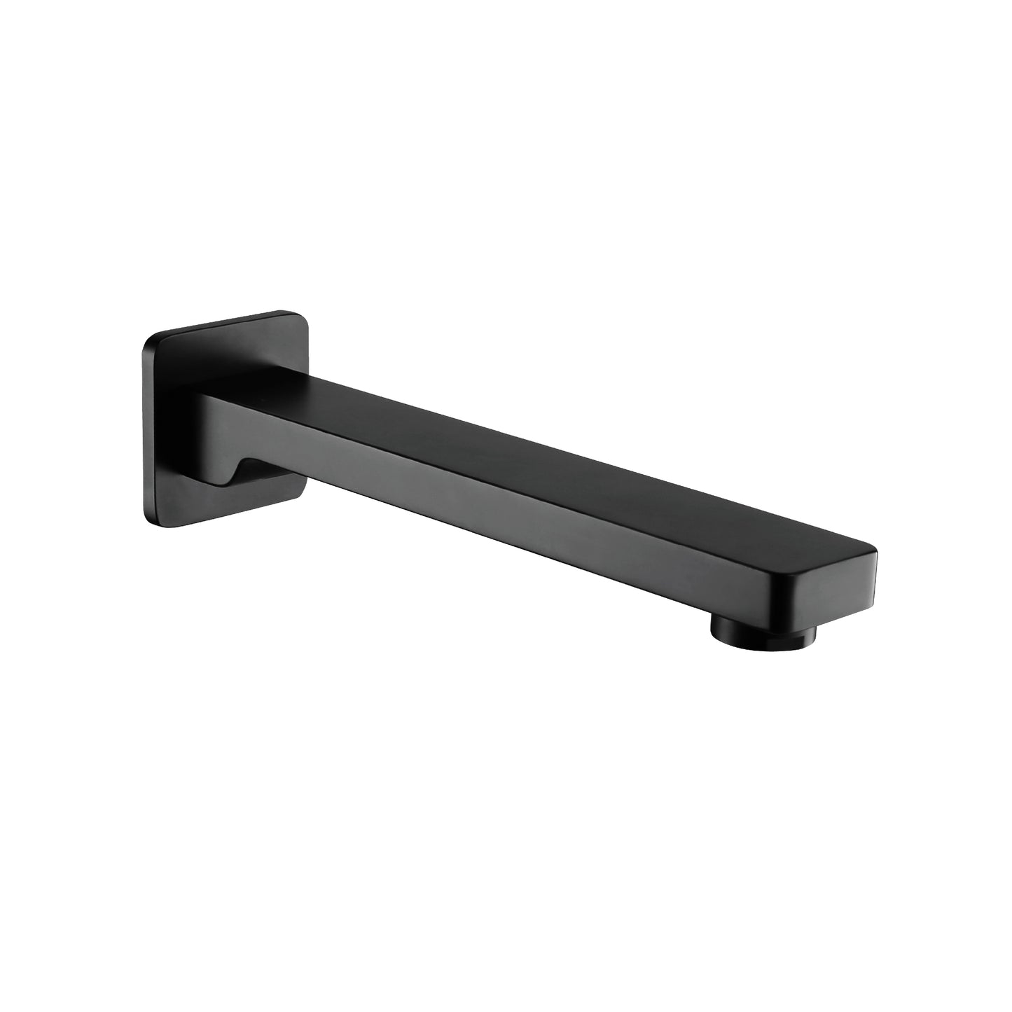 The GABE 200mm Bath Spout - Matte Black