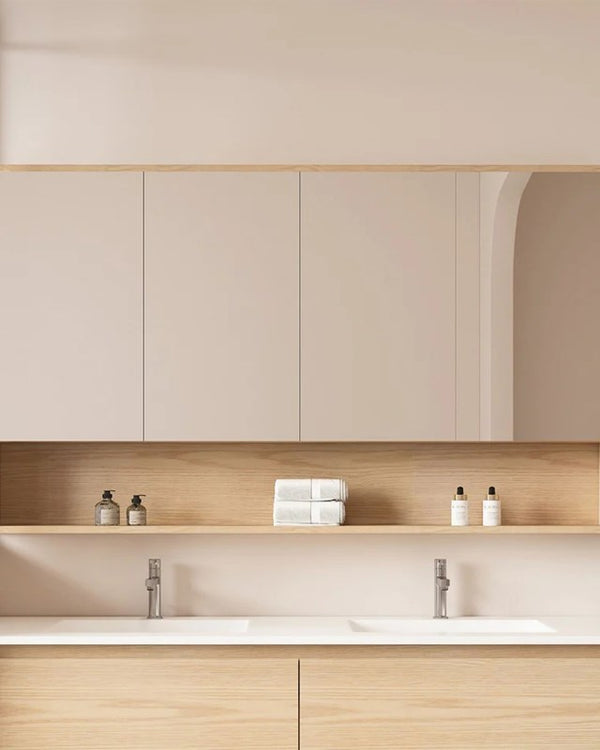 1500*150*780mm HERA Shaving Cabinet - Tas Oak