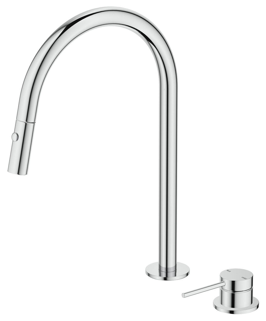 Mica Pull-Out Hob Mixer Set Chrome