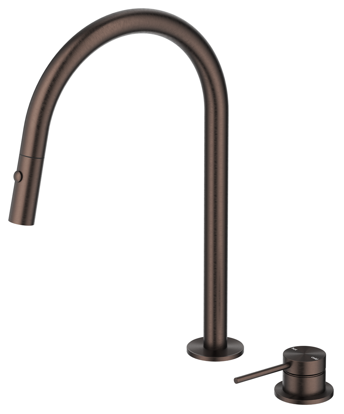 Mica Pull-Out Hob Mixer Set Dusk Bronze