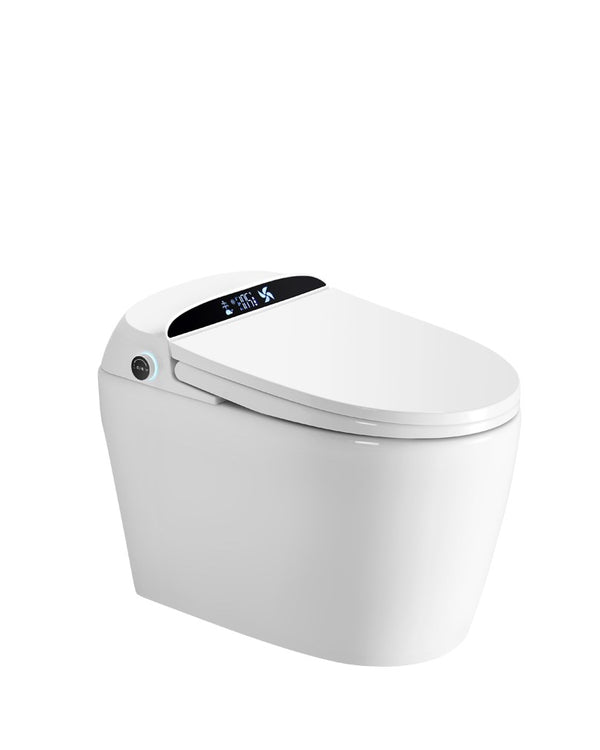 675*395*495mm White Free Arrangement Instant Heating Smart Toilet